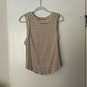 We the Free Kate Strip Tee in Etherea Combo